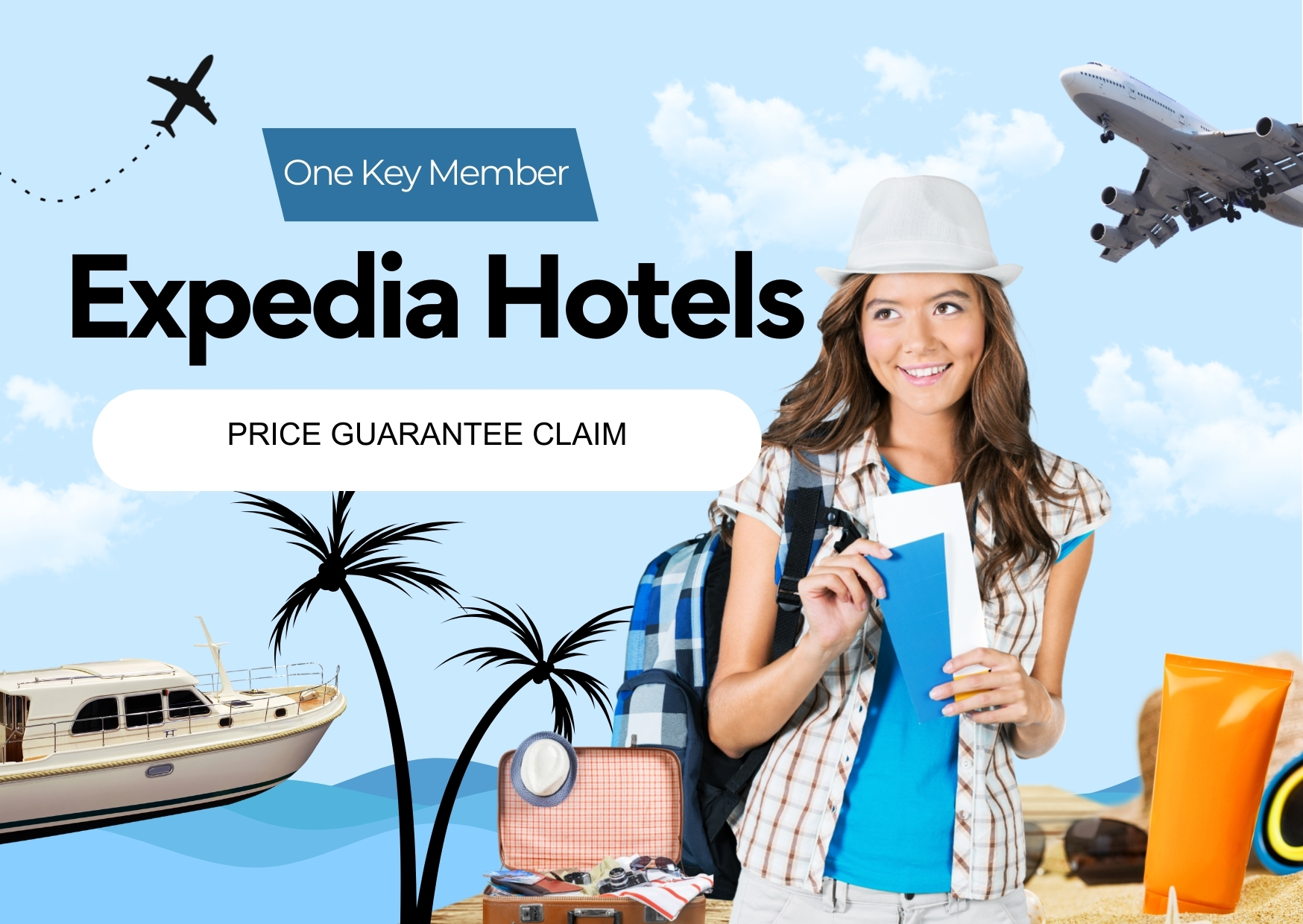 Guarantee Price Claim Expedia hotel booking